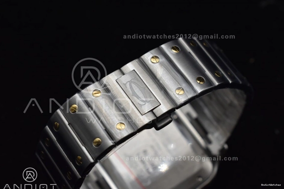 on BVF SS 1:1 40mm Contemporary Best 9015 YG Cartier de 1053 SS MIYOTA V YG Bracelet Edition White SmartLinks Dial Santos 0828
